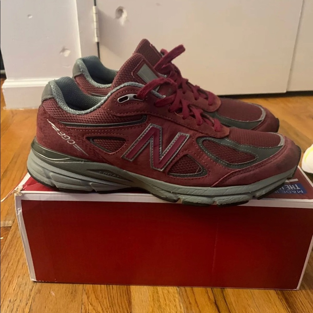 NEW BALANCE 990V4 MEDIUM BURGUNDY M990BU4 MENS
